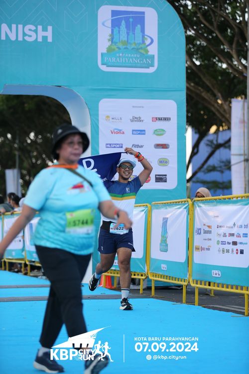 Race photo from KBP City Run 2024
