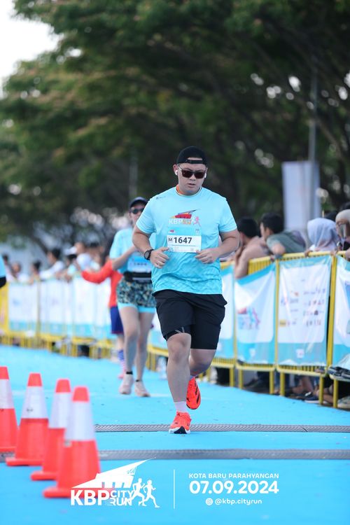 Race photo from KBP City Run 2024