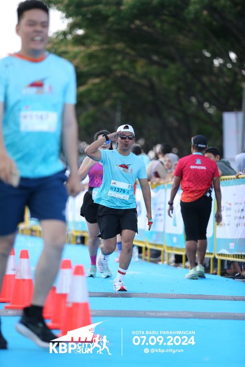 Race photo from KBP City Run 2024