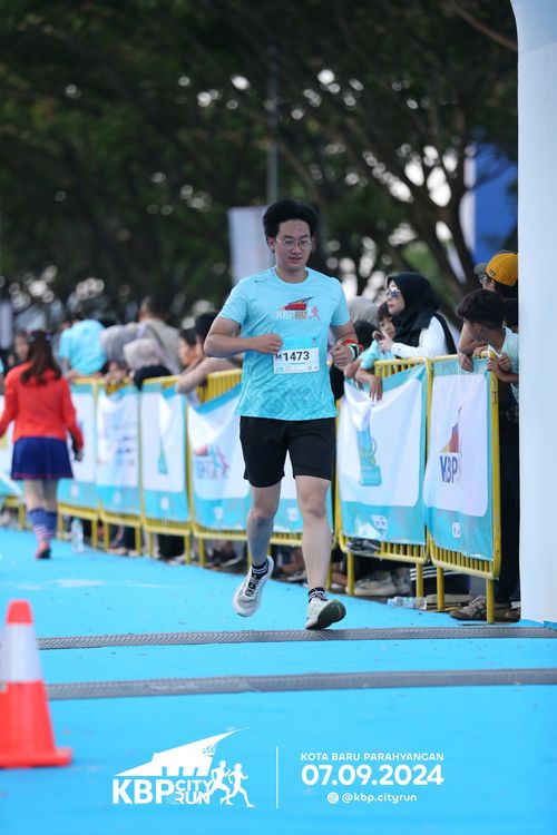 Race photo from KBP City Run 2024