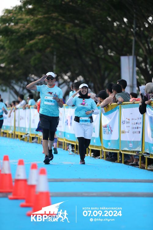 Race photo from KBP City Run 2024