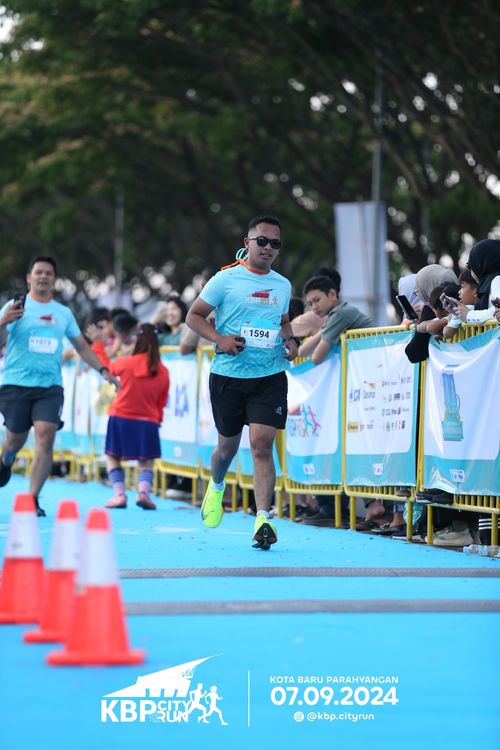 Race photo from KBP City Run 2024