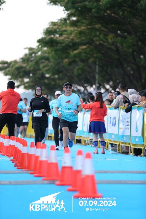 Race photo from KBP City Run 2024