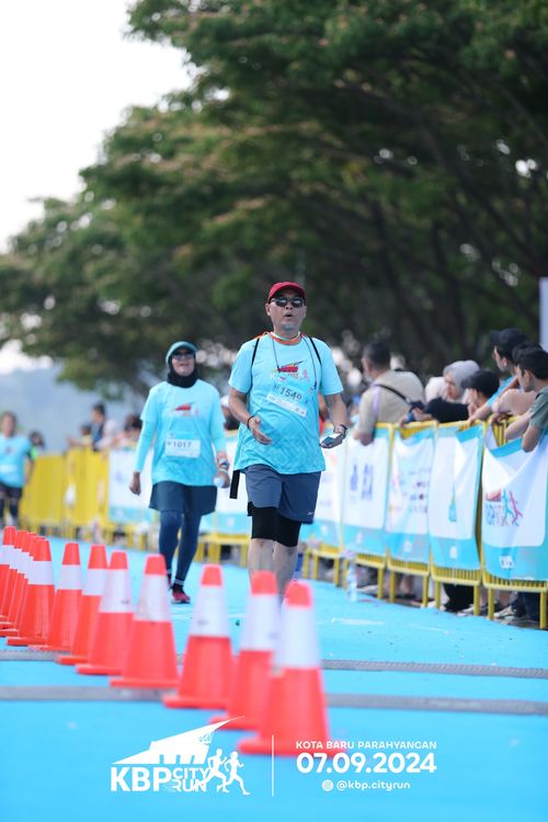Race photo from KBP City Run 2024