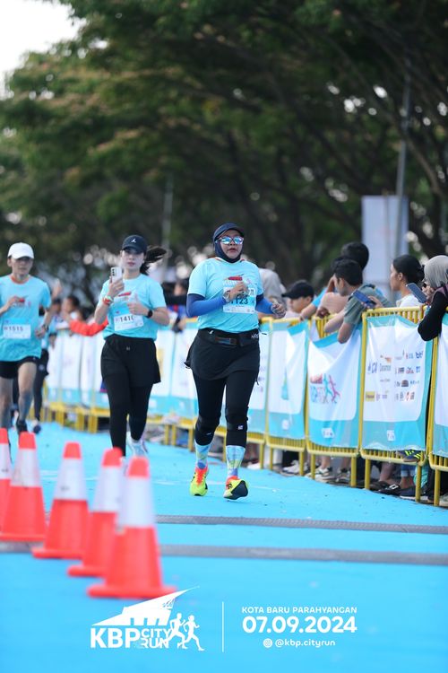 Race photo from KBP City Run 2024