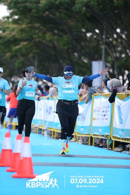 Race photo from KBP City Run 2024