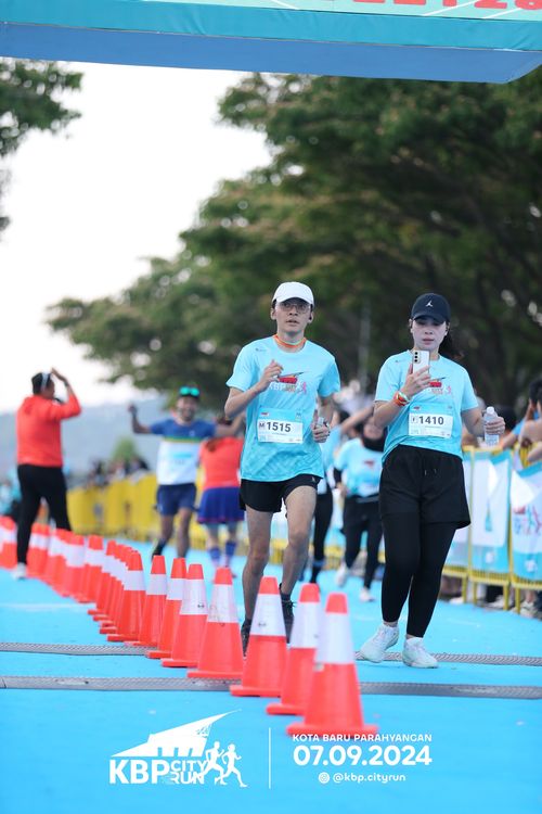 Race photo from KBP City Run 2024