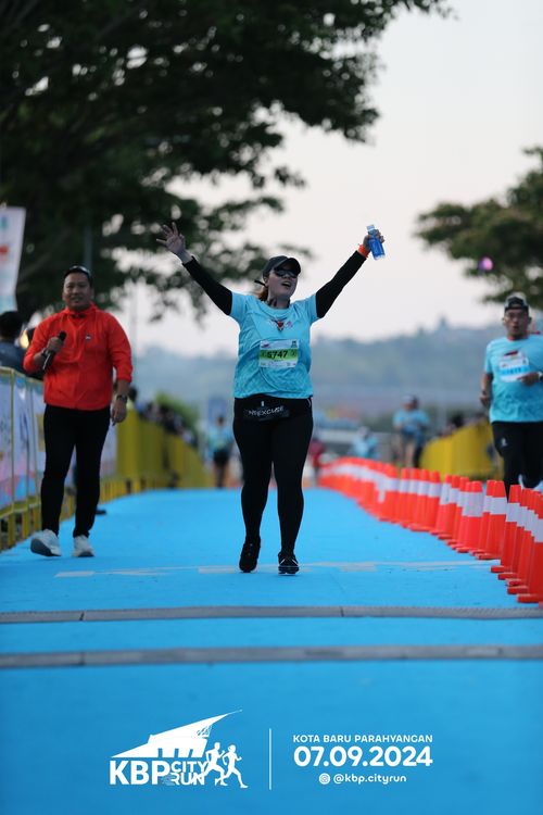 Race photo from KBP City Run 2024