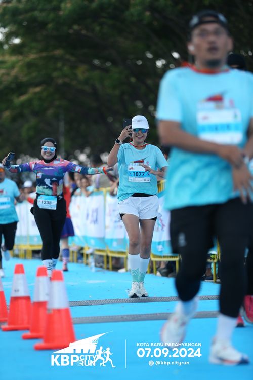 Race photo from KBP City Run 2024