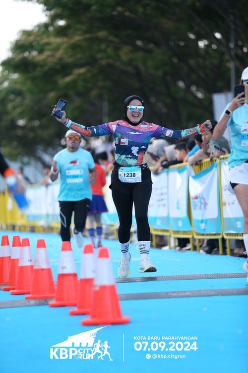 Race photo from KBP City Run 2024