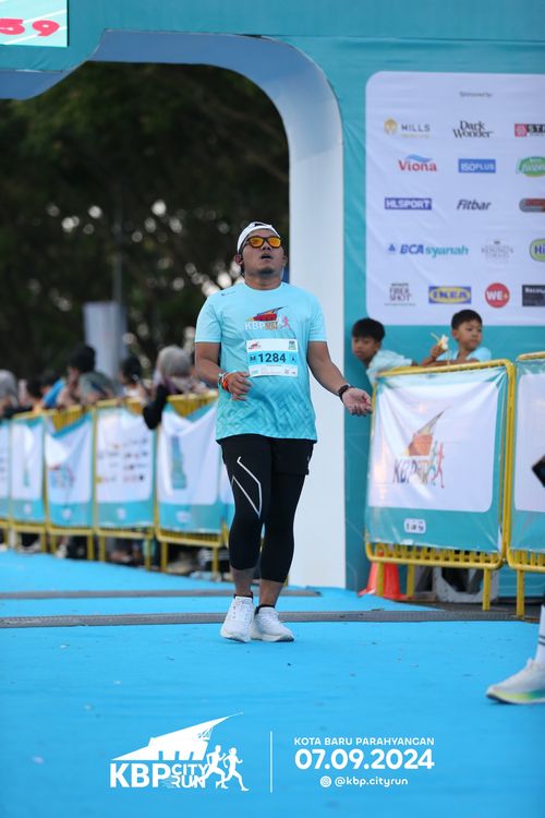 Race photo from KBP City Run 2024