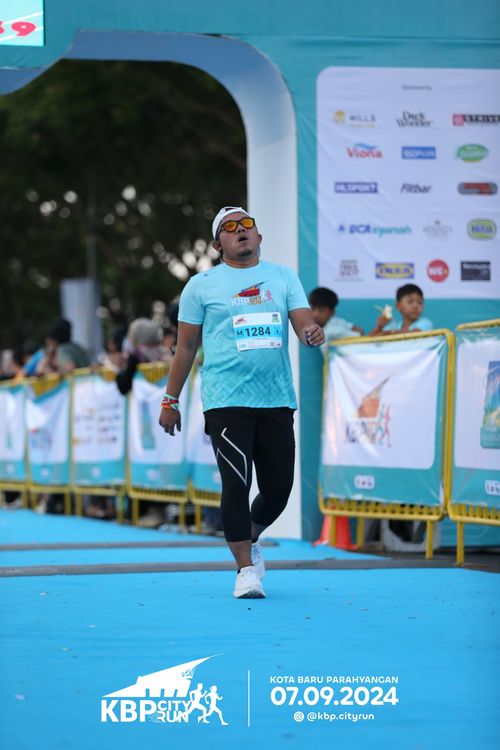 Race photo from KBP City Run 2024
