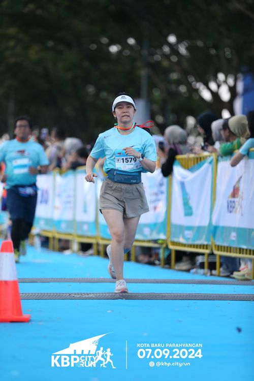 Race photo from KBP City Run 2024