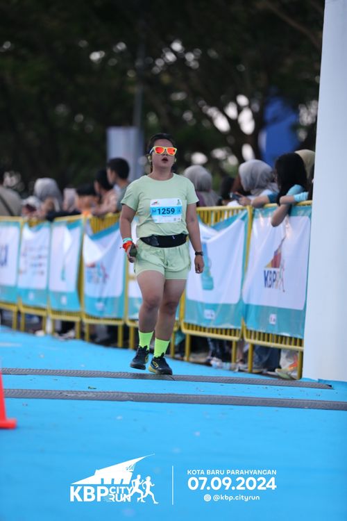 Race photo from KBP City Run 2024