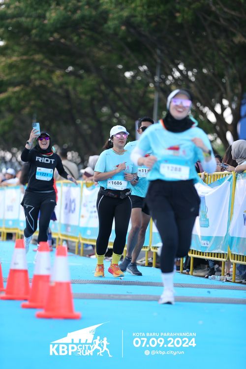 Race photo from KBP City Run 2024