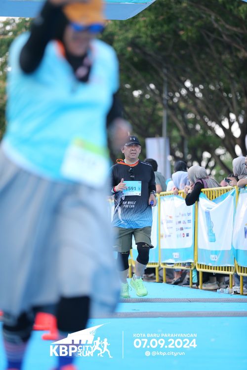 Race photo from KBP City Run 2024