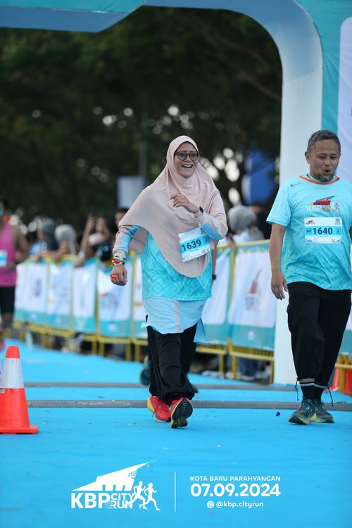 Race photo from KBP City Run 2024