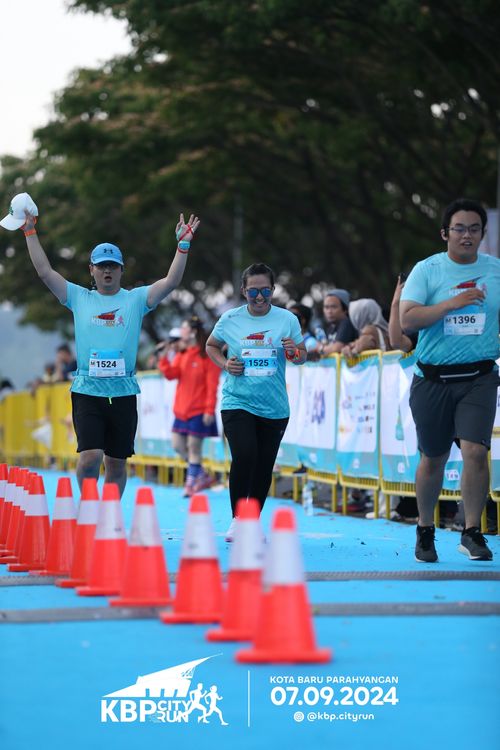 Race photo from KBP City Run 2024