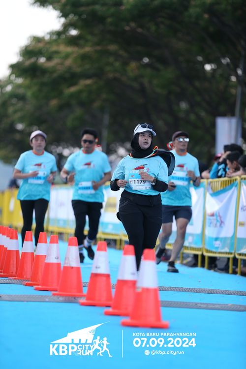 Race photo from KBP City Run 2024