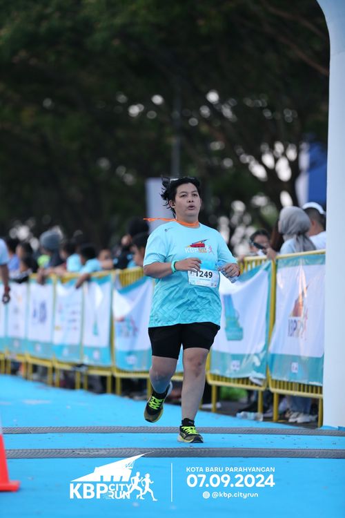 Race photo from KBP City Run 2024