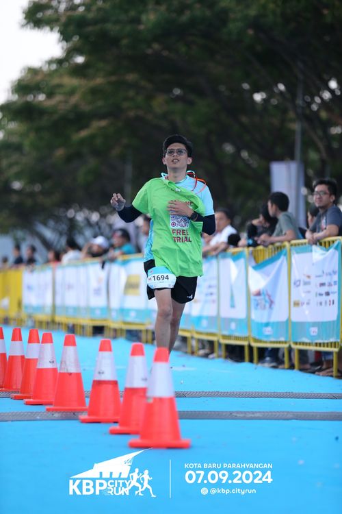 Race photo from KBP City Run 2024