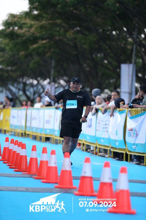 Race photo from KBP City Run 2024
