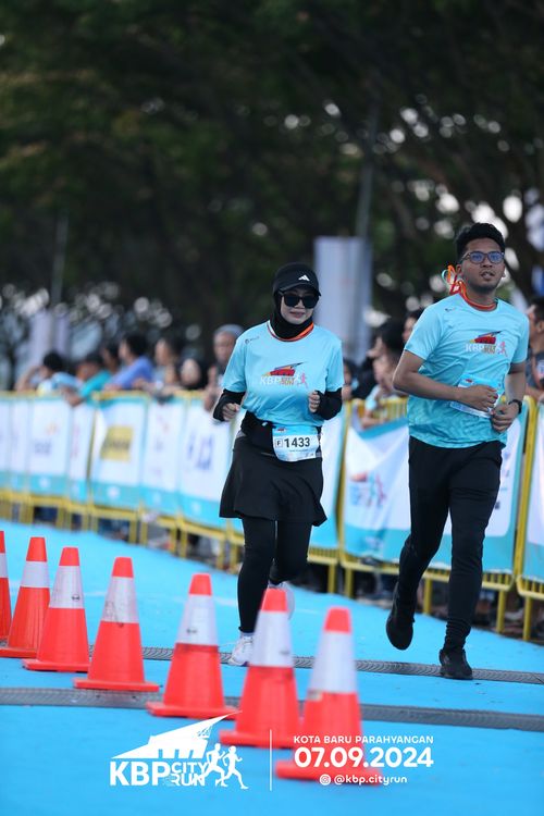 Race photo from KBP City Run 2024
