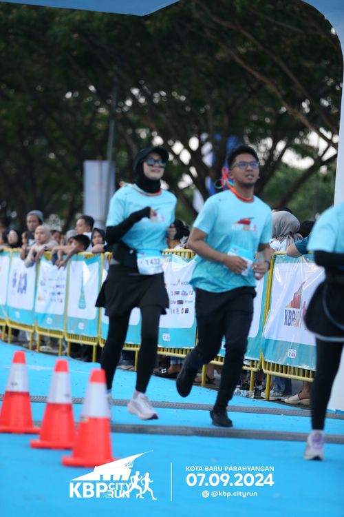Race photo from KBP City Run 2024