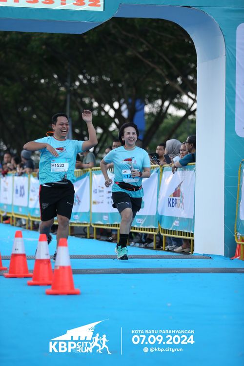 Race photo from KBP City Run 2024