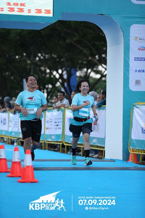 Race photo from KBP City Run 2024