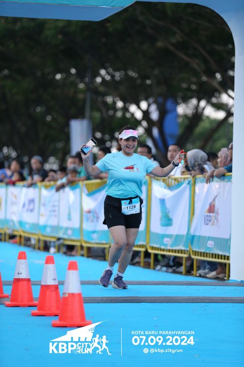 Race photo from KBP City Run 2024