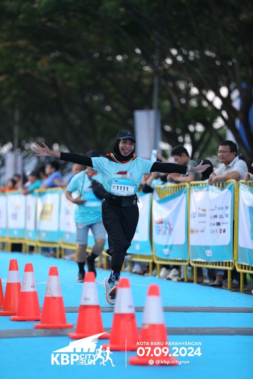 Race photo from KBP City Run 2024
