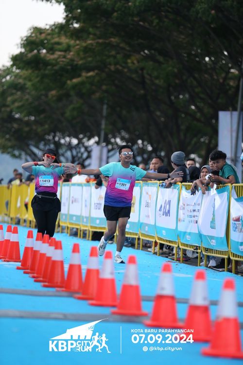 Race photo from KBP City Run 2024