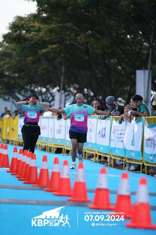 Race photo from KBP City Run 2024