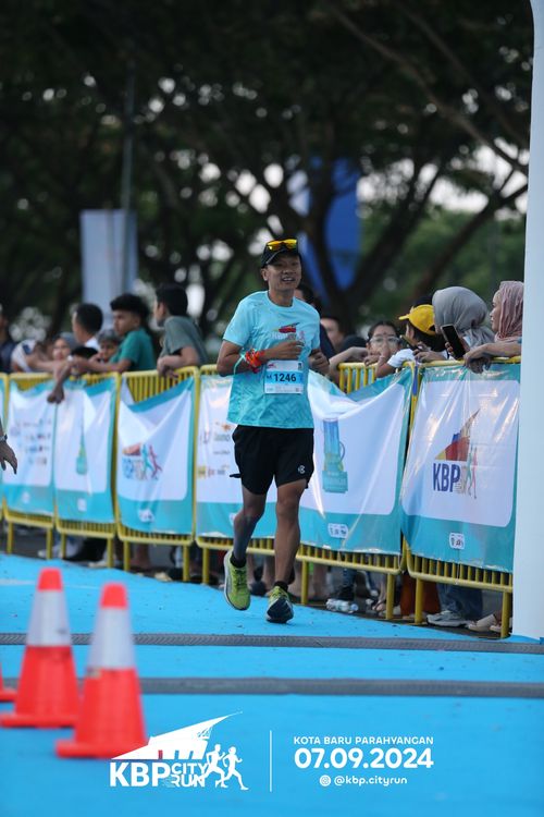 Race photo from KBP City Run 2024