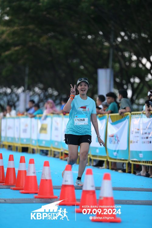 Race photo from KBP City Run 2024