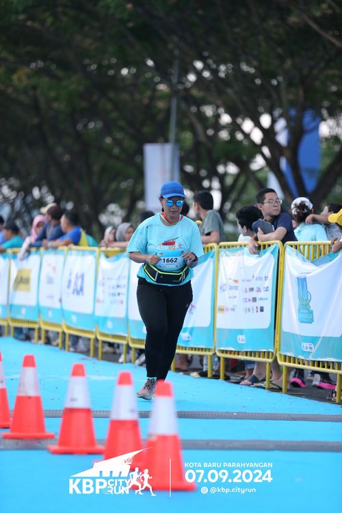 Race photo from KBP City Run 2024