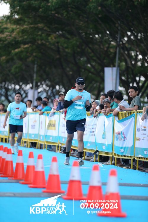 Race photo from KBP City Run 2024