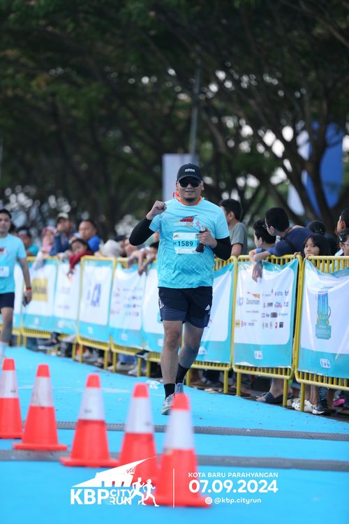 Race photo from KBP City Run 2024