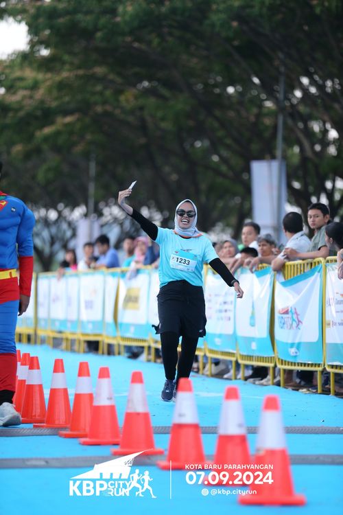 Race photo from KBP City Run 2024