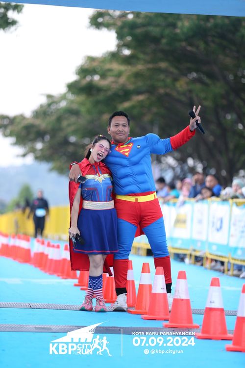 Race photo from KBP City Run 2024