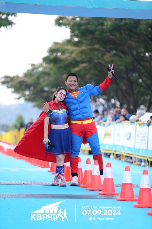 Race photo from KBP City Run 2024