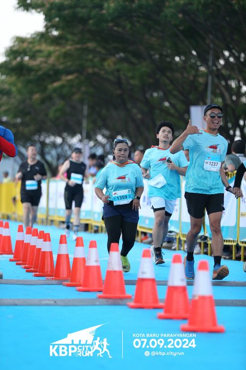 Race photo from KBP City Run 2024