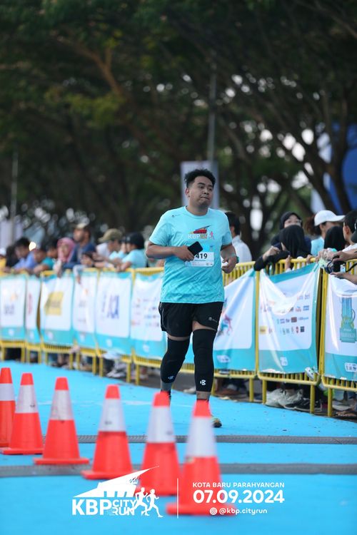 Race photo from KBP City Run 2024
