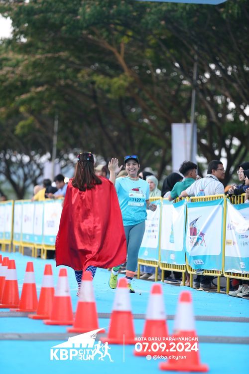 Race photo from KBP City Run 2024