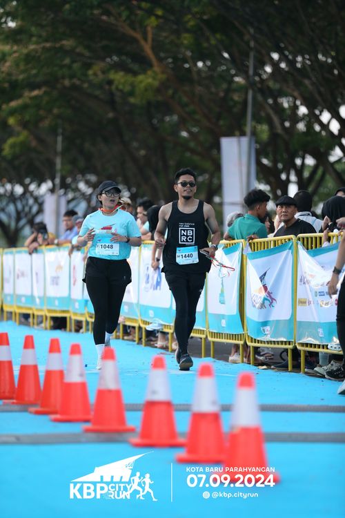 Race photo from KBP City Run 2024