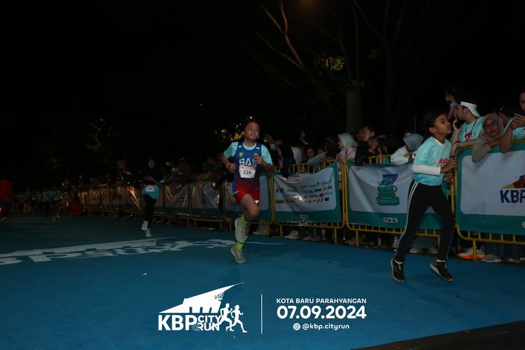 Race photo from KBP City Run 2024