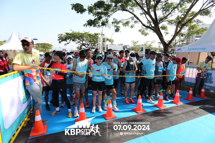 Race photo from KBP City Run 2024
