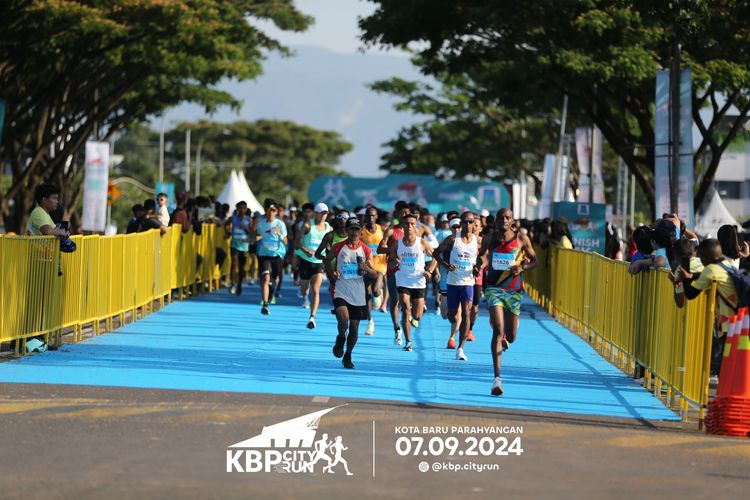 Race photo from KBP City Run 2024