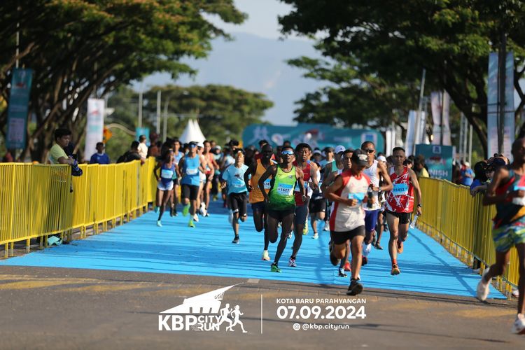 Race photo from KBP City Run 2024